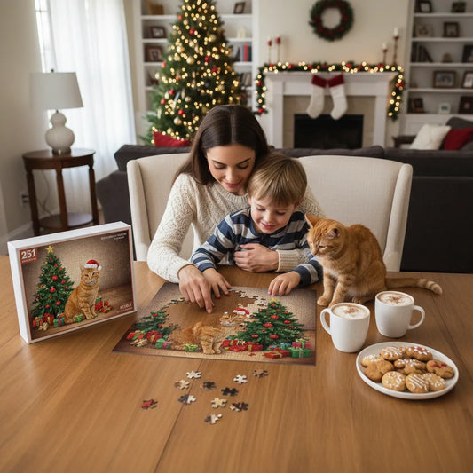 Custom Pet Photo Jigsaw Puzzle - Piece Together Your Favorite Memories (110, 252, 520, 1014-piece)