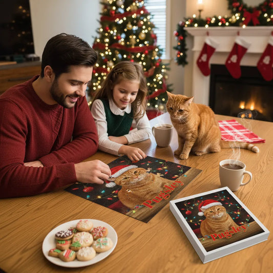 Custom Pet Photo Jigsaw Puzzle - Piece Together Your Favorite Memories (110, 252, 520, 1014-piece)