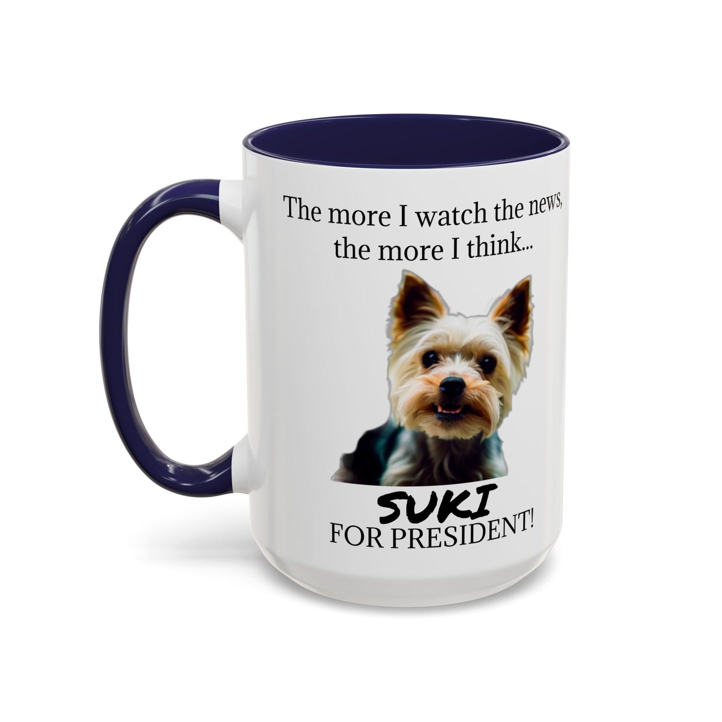 Suki for President - Accent Mug