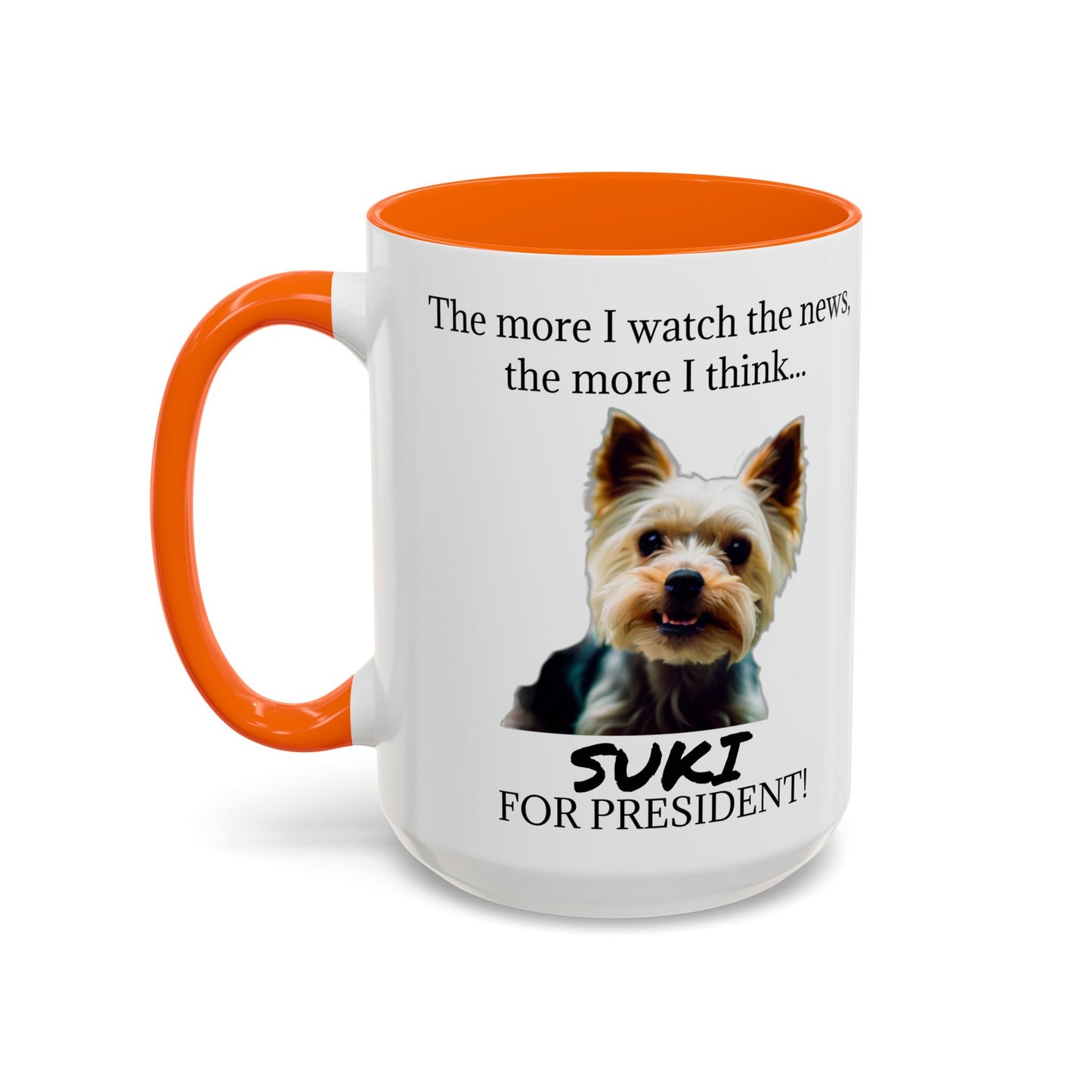 Suki for President - Accent Mug