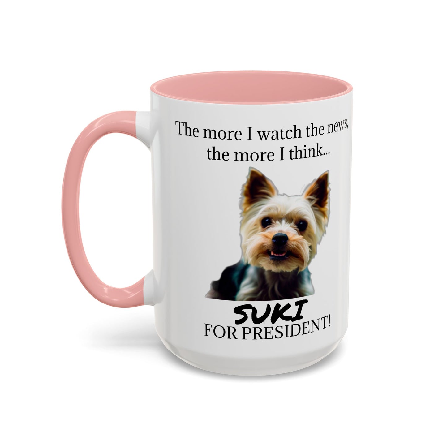 Suki for President - Accent Mug