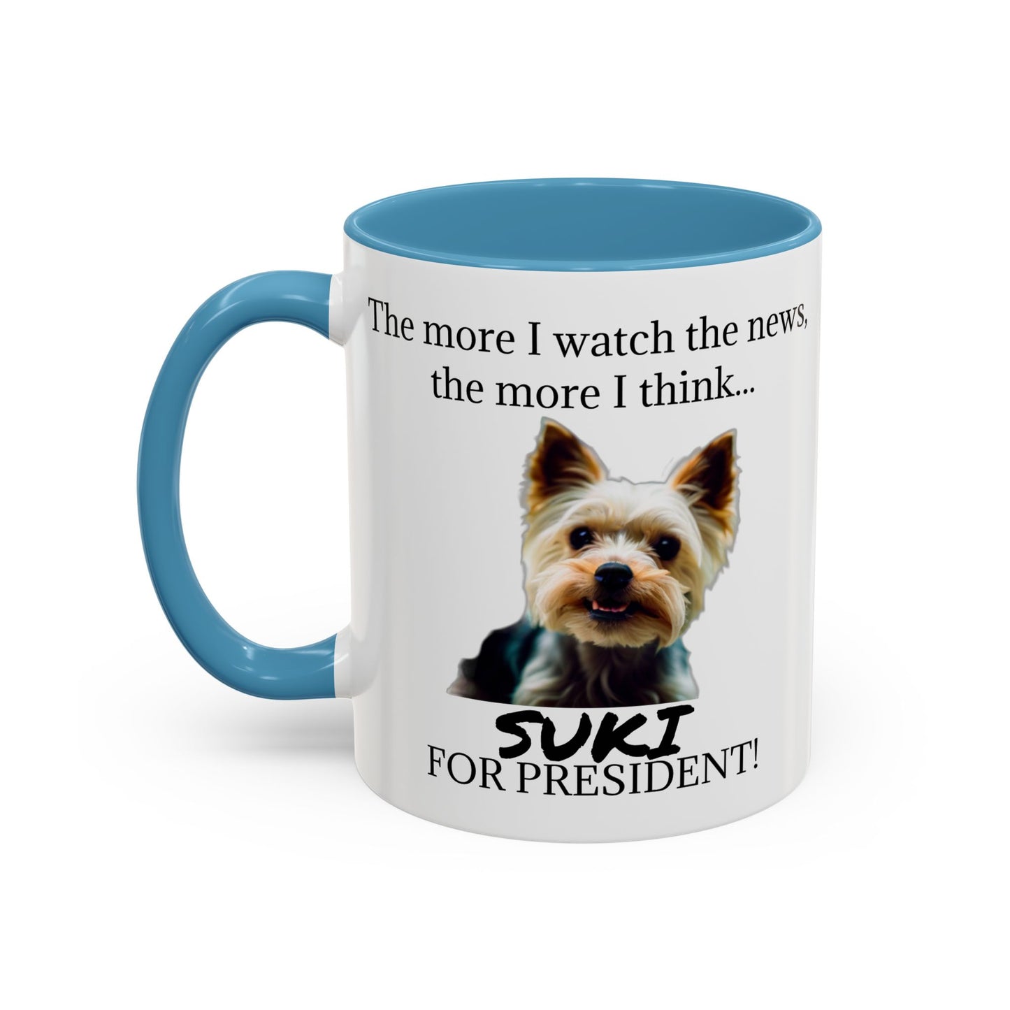 Suki for President - Accent Mug